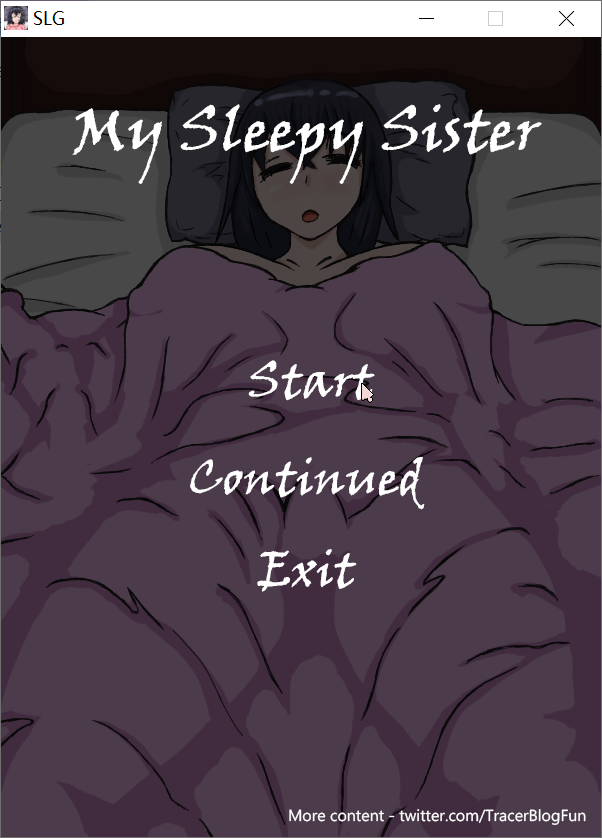 [PC生肉-SLG游戏] 【互动SLG/全动态/像素】玩弄熟睡中的姐姐-My Sleeping Sister 正式版 [度盘]【100M】
