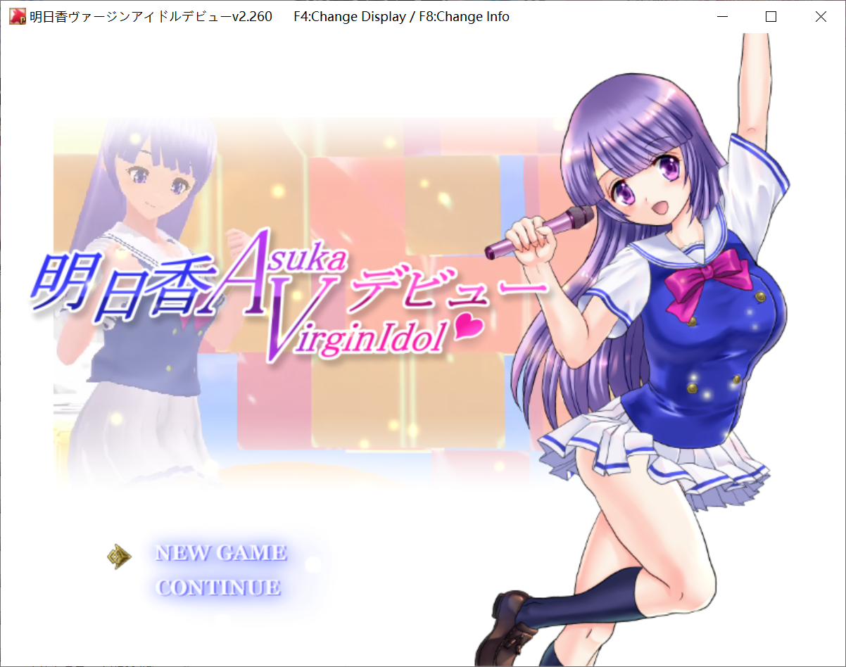 [PC-RPG/中文] 明日香偶像出道 明日香ヴァージンアイドルデビュー V2.260 AI汉化版 [2.2G]