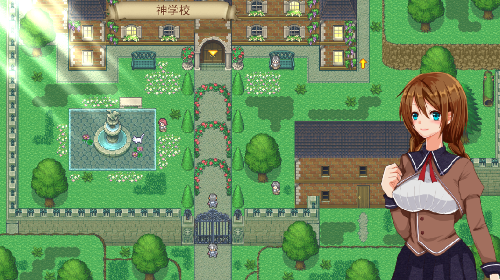 [PC-RPG游戏] 【RPG/新作/机翻】海洋性活日記【560M/度盘】