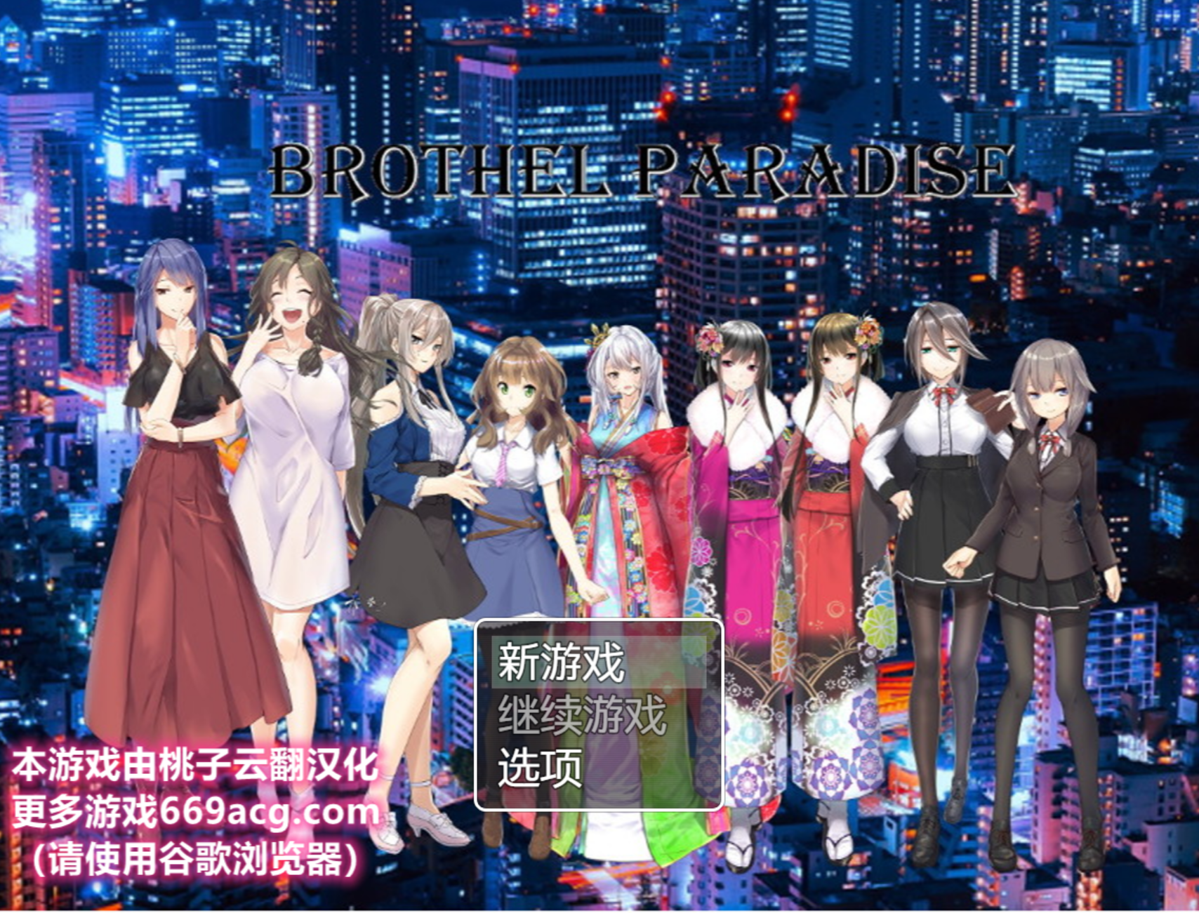 [PC/安卓-SLG游戏] 【经营SLG/机翻汉化】Brothel Paradise 妓院天堂 [PC+安卓] 【951M/度盘】