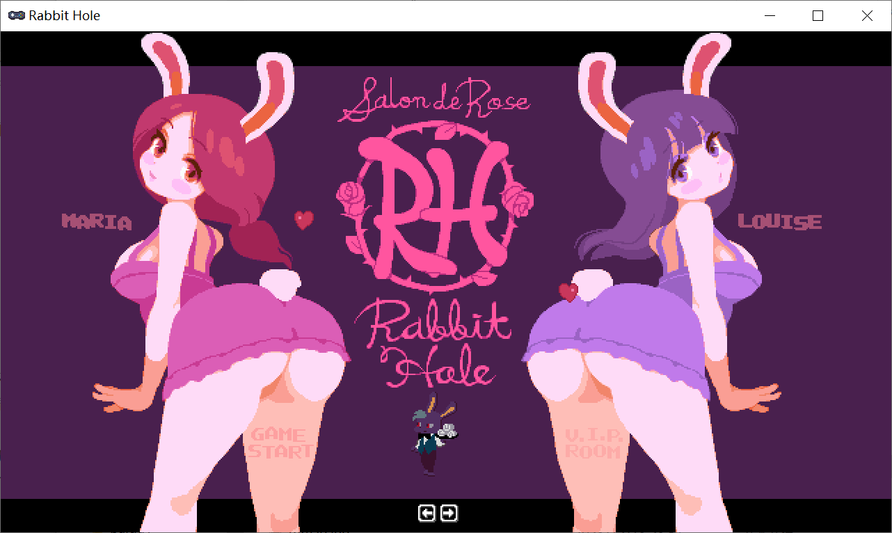 [PC-ACT游戏] 【ACT/新作/动态】兔子国粉红沙龙 Rabbit Hole [水管玛丽H版?!]【100M/度盘】