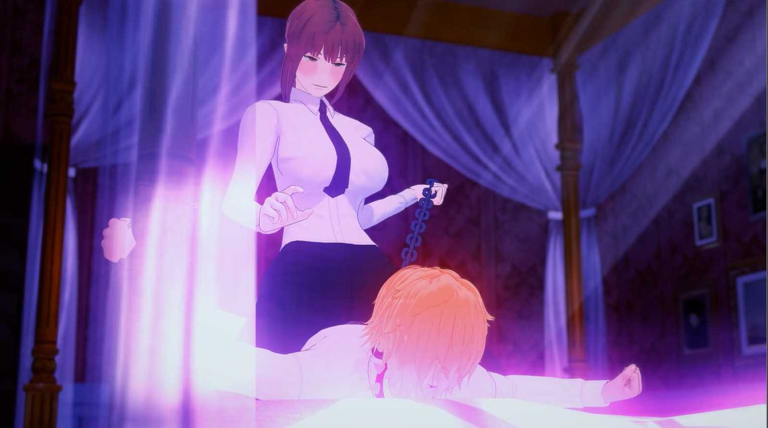[PC/安卓SLG游戏] [日系SLG汉化动态]与玛奇玛共度的一天 A Day with Makima v0.1[双端483M]