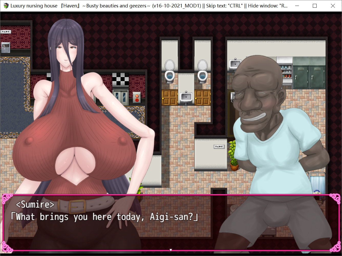 [PC-RPG游戏] 【RPG/机翻】超高級老人ホーム『ヘヴン』～爆乳美女と変態老人[全CG]【375M/度盘】