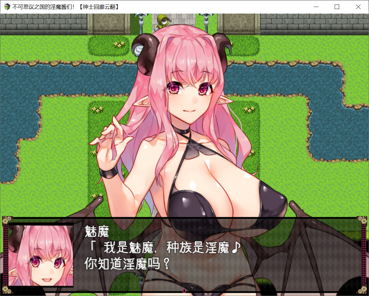 [PC/安卓joi-RPG/汉化/动态CG] 不可思议之国的魅魔酱！PC+安卓模拟汉化作弊版+全CG [1.4G/百度]