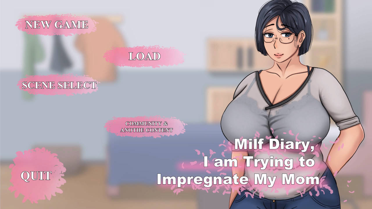 [PC-SLG游戏] [SLG/汉化/动态] 熟女日记,我正试图让妈妈怀孕 /Milf Diary, I am Trying to Impregnate My Mom AI汉化