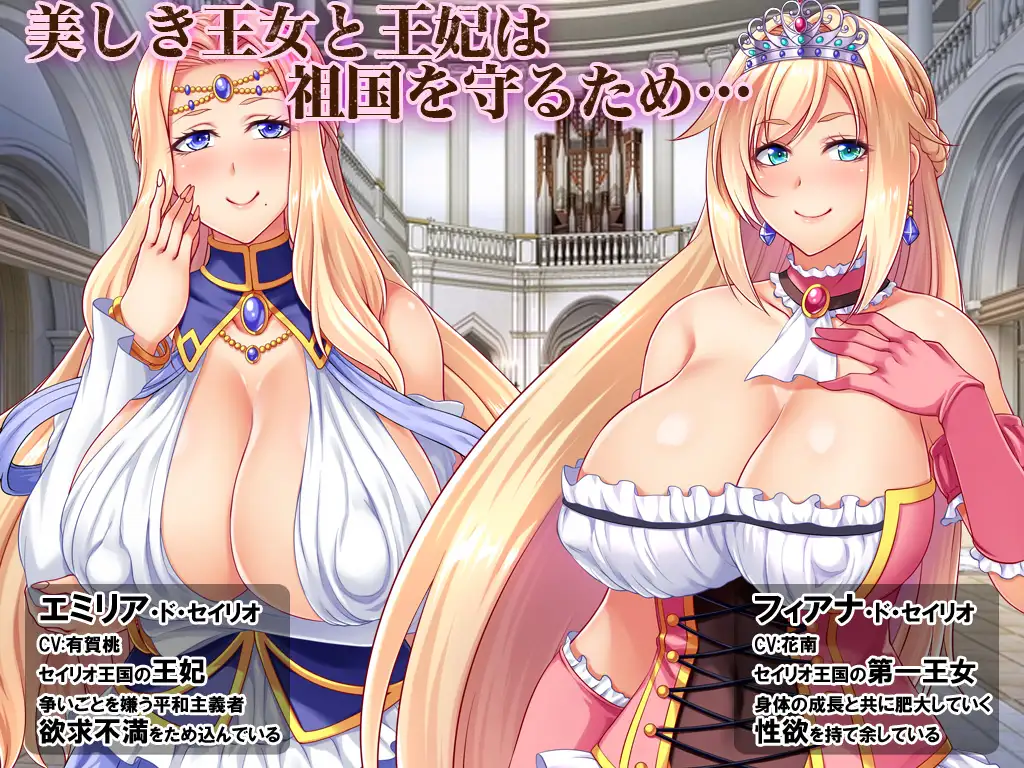 【PC-ADV游戏汉化】売国王姫～堕落のメス豚母娘～【2G】